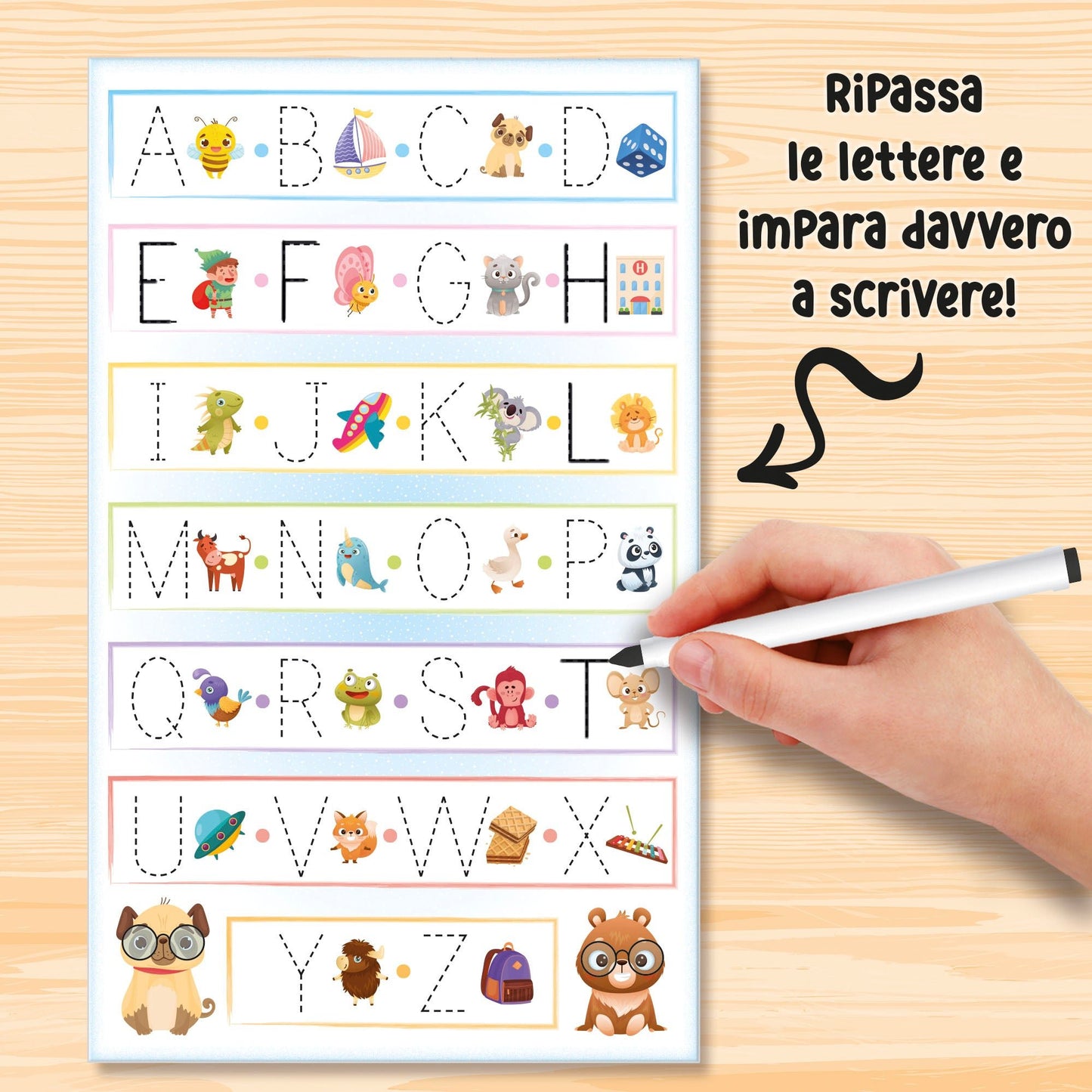 Montessori Imparo a Leggere e Scrivere - Locotoys