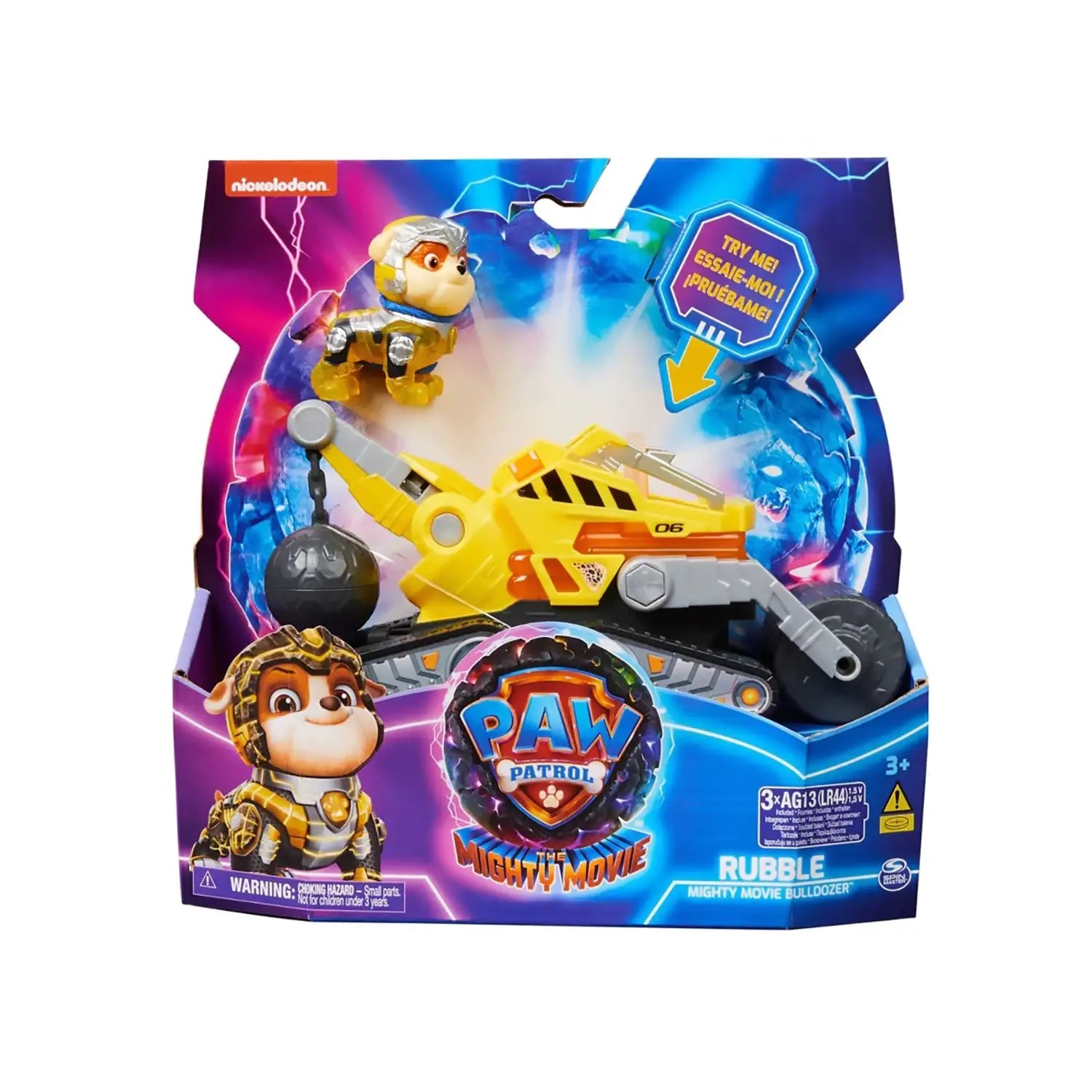 Paw Patrol Veicolo Tematizzato Movie Rubble - Locotoys