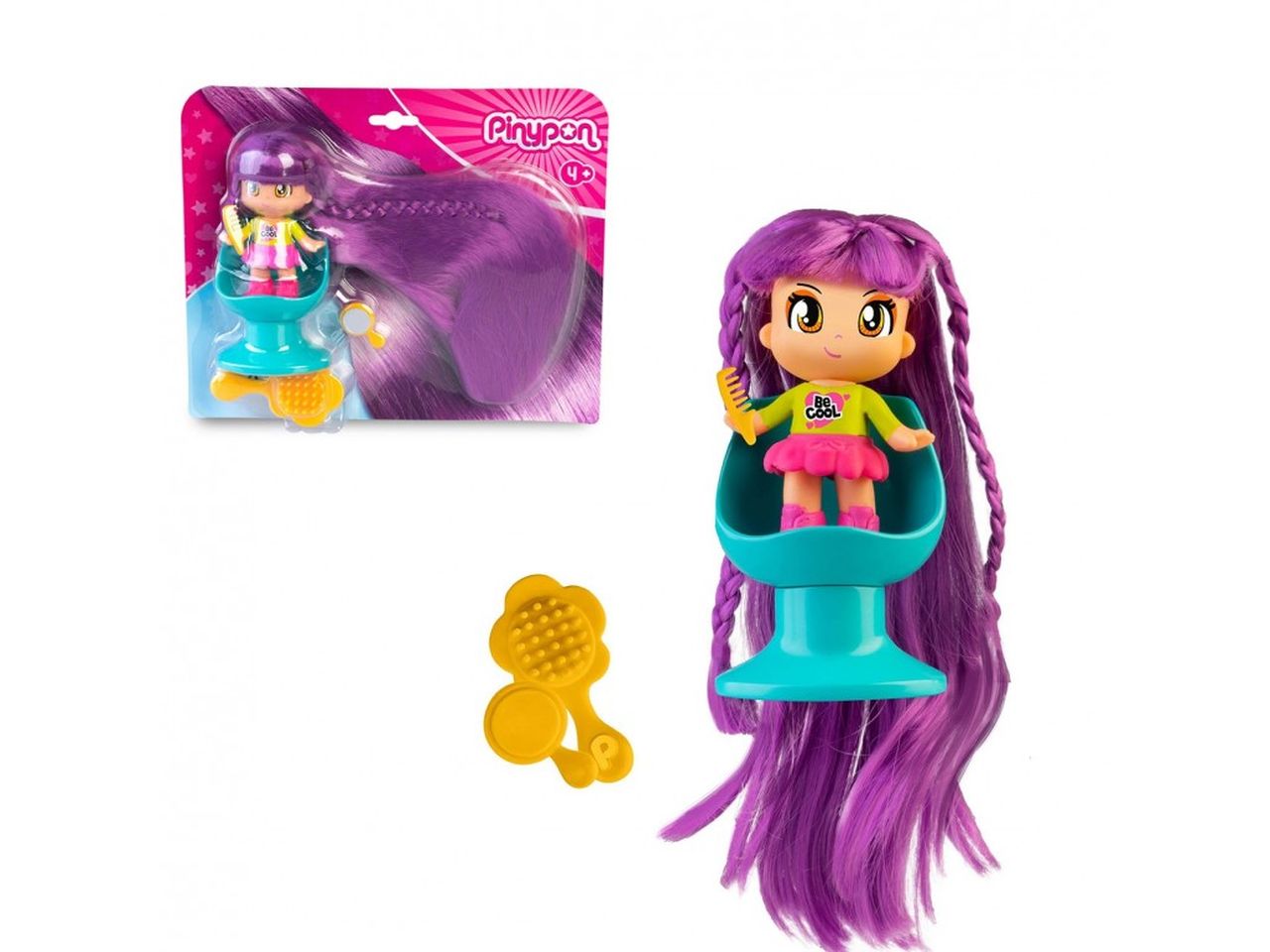 Pinypon super long bair hair - Locotoys