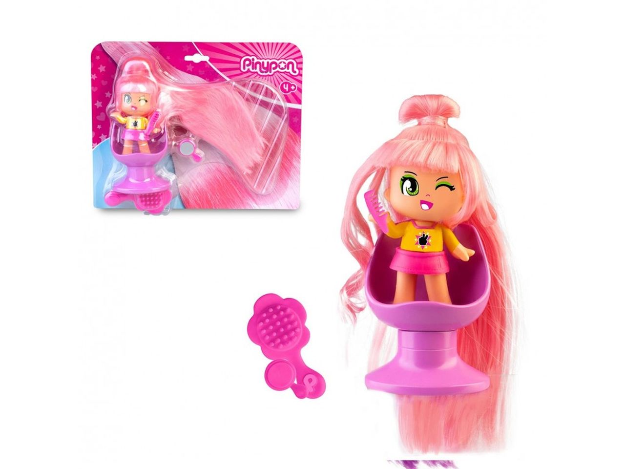 Pinypon super long bair hair - Locotoys