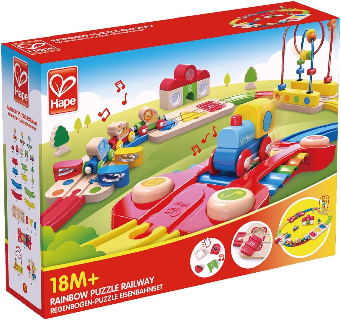 Pista treno arcobaleno - Locotoys