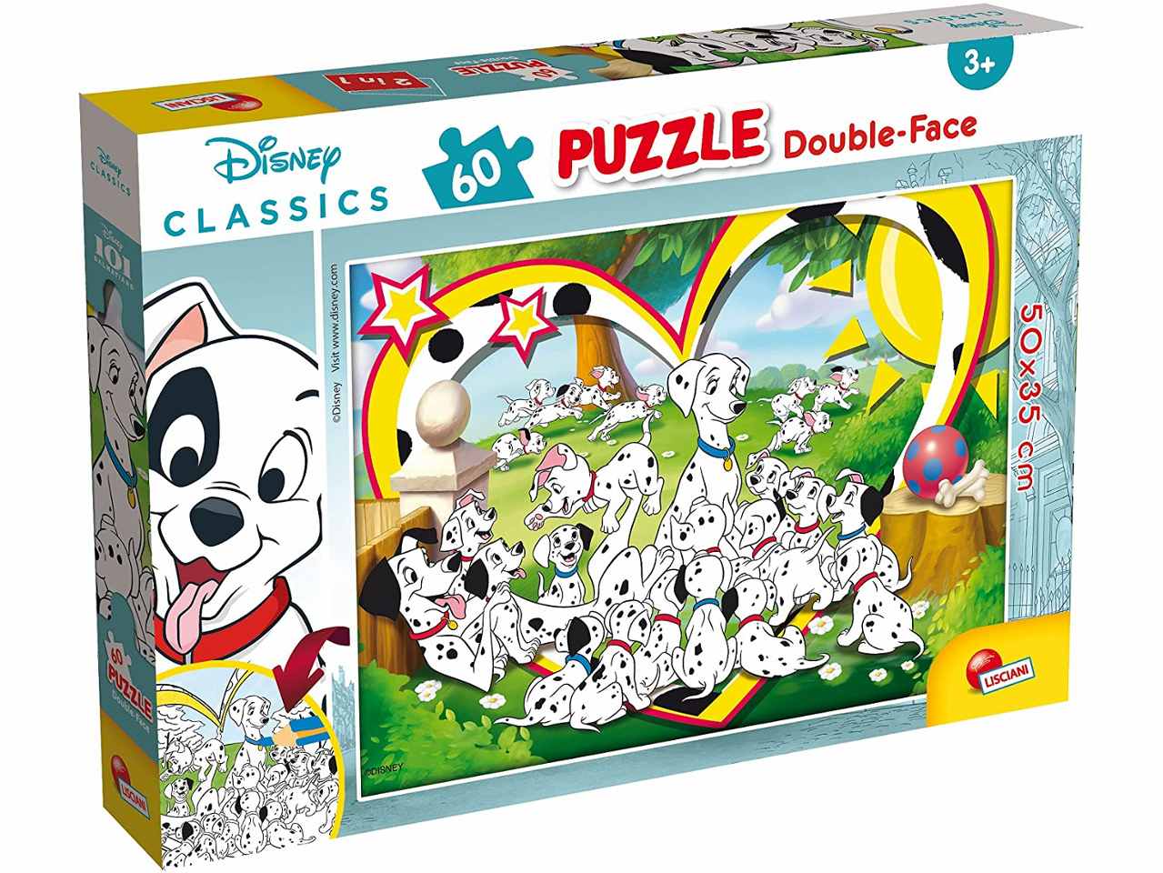 Puzzle Carica dei 101 60 pezzi - Locotoys