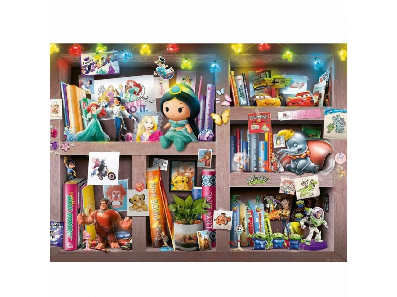 Puzzle Lo scaffale dei collezionisti 100 pezzi - Locotoys