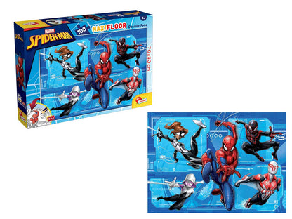 Puzzle Spiderman 108 pezzi Double Face - Locotoys