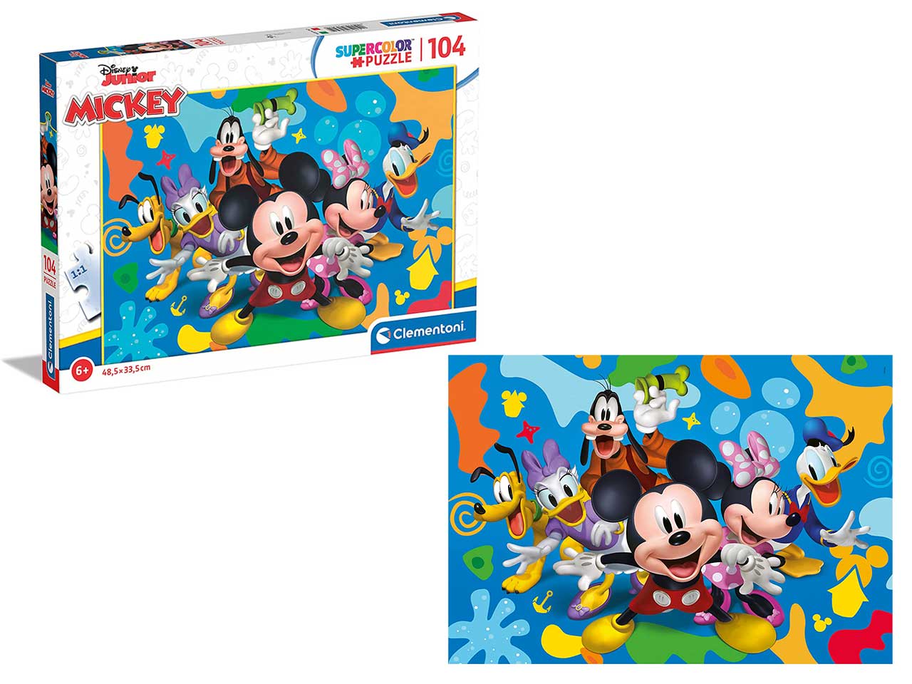 Puzzle Topolino 104 pezzi - Locotoys