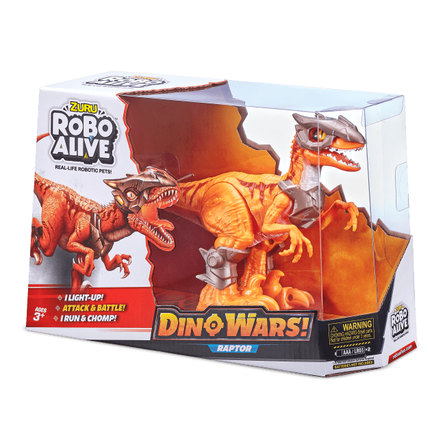 ROBO ALIVE DINO WARS RAPTOR - Locotoys