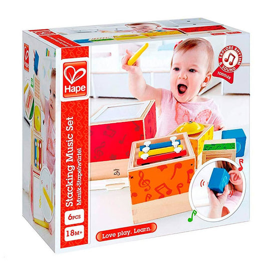 Set musicale impilabile - Locotoys