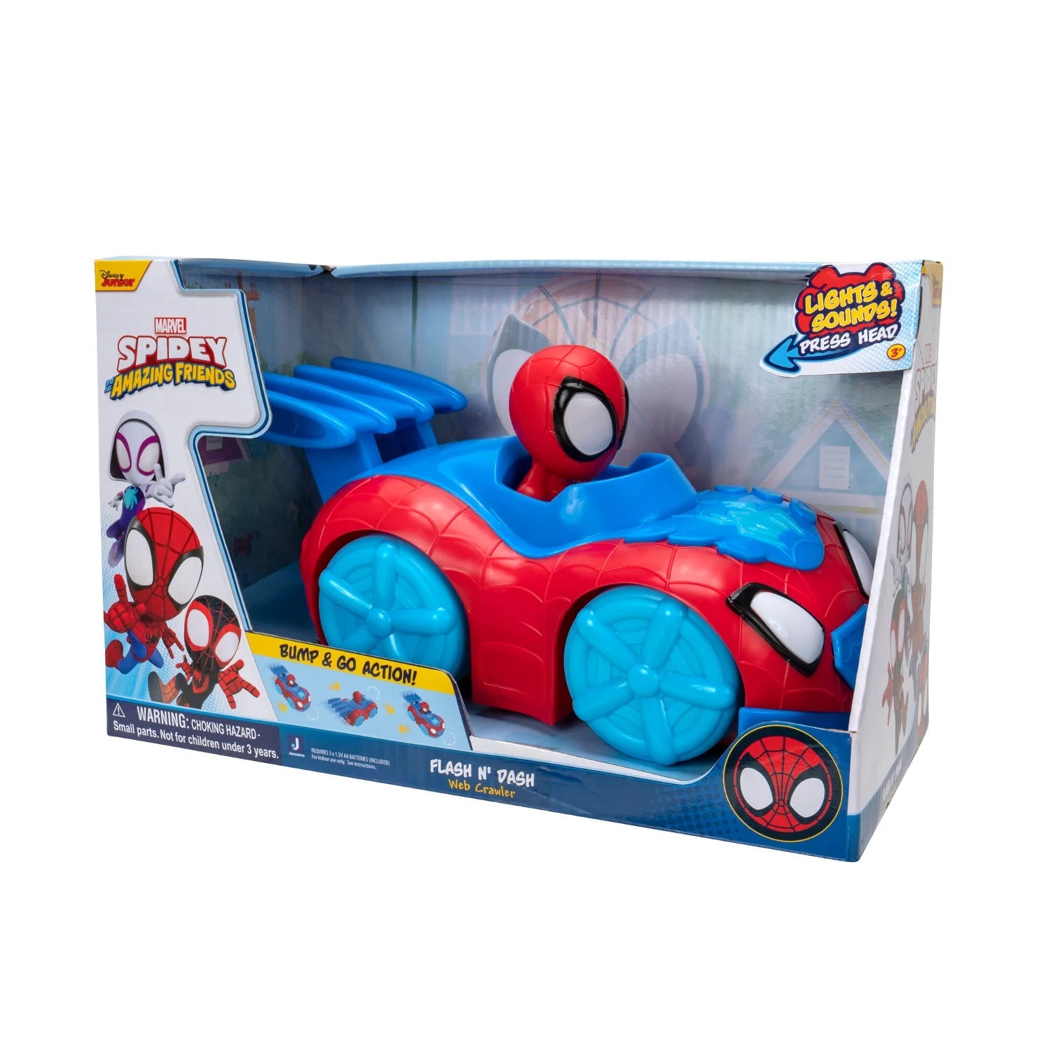 SPIDEY VEICOLO SUONI E LUCI - Locotoys