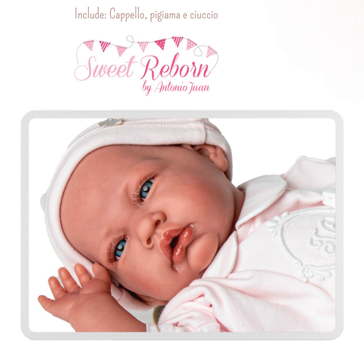 SWEET REBORN NACIDA VESTITO TARTINE & CHOCOLAT ESCLUSIVA ITALIA - Locotoys