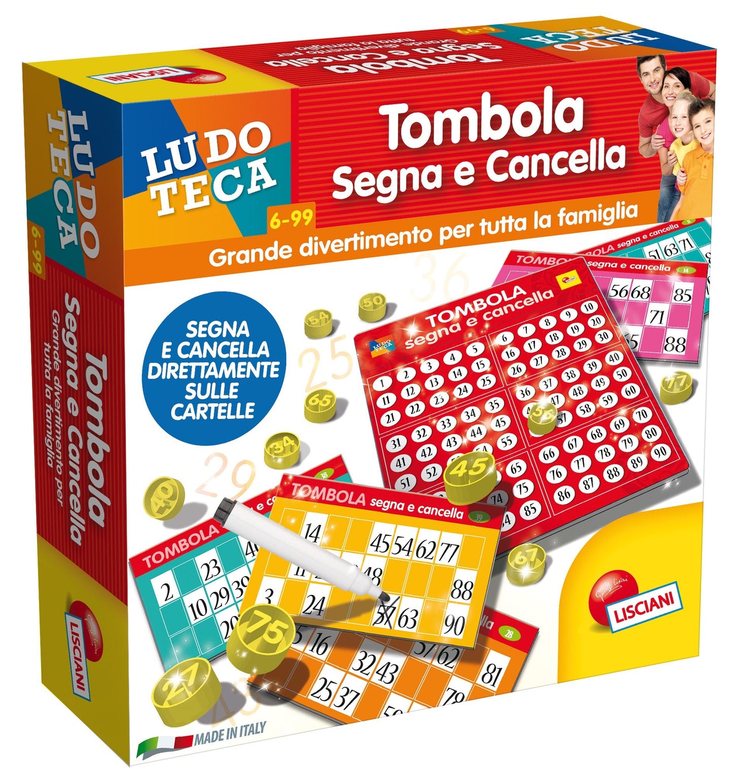 Tombola Segna e Cancella 48 Cartelle - Locotoys