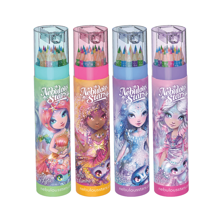 Tubo di matite colorate - Locotoys