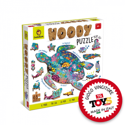 Woody Puzzle - Il mare - Locotoys